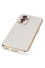 Newface One Plus 9 Kılıf Volet Silikon - Beyaz - Görsel 4