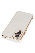 Newface One Plus 9 Kılıf Volet Silikon - Beyaz - Görsel 3