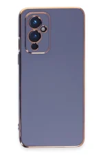 Newface One Plus 9 Kılıf Volet Silikon - Mavi