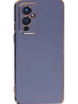 Newface One Plus 9 Kılıf Volet Silikon - Mavi