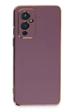 Newface One Plus 9 Kılıf Volet Silikon - Mor