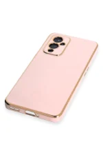 Newface One Plus 9 Kılıf Volet Silikon - Pembe - Görsel 4