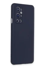 Newface One Plus 9 Pro Kılıf Nano içi Kadife Silikon - Lacivert - Görsel 2