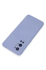 Newface One Plus 9 Pro Kılıf Nano içi Kadife Silikon - Mavi - Görsel 3