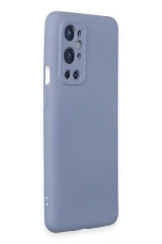 Newface One Plus 9 Pro Kılıf Nano içi Kadife Silikon - Mor - Görsel 2