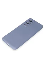 Newface One Plus 9 Pro Kılıf Nano içi Kadife Silikon - Mor - Görsel 4