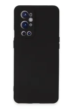 Newface One Plus 9 Pro Kılıf Nano içi Kadife Silikon - Siyah - Görsel 4