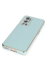 Newface One Plus 9 Pro Kılıf Volet Silikon - Açık Yeşil - Görsel 4