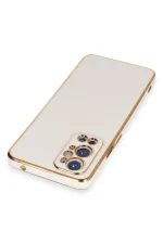 Newface One Plus 9 Pro Kılıf Volet Silikon - Beyaz - Görsel 3