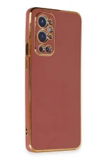 Newface One Plus 9 Pro Kılıf Volet Silikon - Kırmızı - Görsel 2