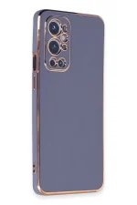 Newface One Plus 9 Pro Kılıf Volet Silikon - Mavi - Görsel 2