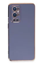 Newface One Plus 9 Pro Kılıf Volet Silikon - Mavi