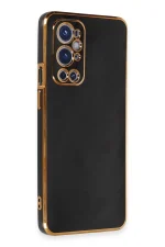 Newface One Plus 9 Pro Kılıf Volet Silikon - Siyah - Görsel 2