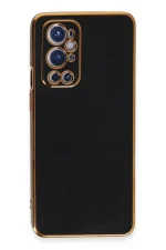 Newface One Plus 9 Pro Kılıf Volet Silikon - Siyah