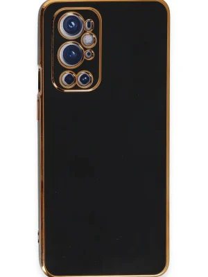 Newface One Plus 9 Pro Kılıf Volet Silikon - Siyah