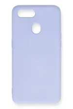 Newface Oppo A12 Kılıf Nano içi Kadife Silikon - Lila