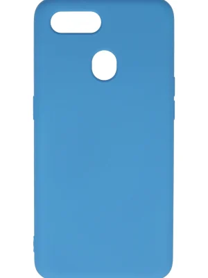 Newface Oppo A12 Kılıf Nano içi Kadife Silikon - Mavi