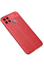 Newface Oppo A15 Kılıf Auto Focus Kapak - Kırmızı - Görsel 2