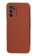 Newface Oppo A16 Kılıf Volet Silikon - Kırmızı