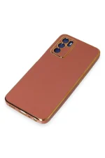 Newface Oppo A16 Kılıf Volet Silikon - Kırmızı - Görsel 4