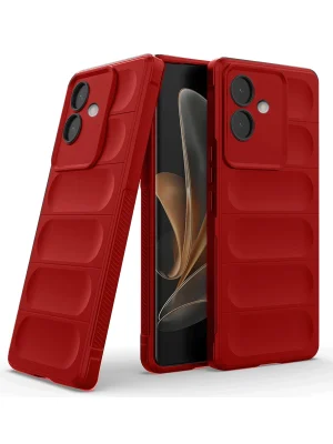 Newface Oppo A3 Kılıf Optimum Silikon - Kırmızı