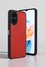 Newface Oppo A38 Kılıf Aras Deri Kapak - Pudra - Görsel 2