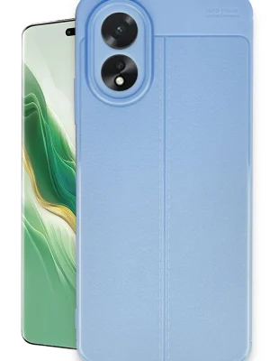 Newface Oppo A38 Kılıf Auto Focus Kapak - Mavi