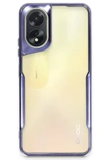 Newface Oppo A38 Kılıf Boyi Silikon Kapak - Lacivert