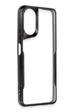 Newface Oppo A38 Kılıf Boyi Silikon Kapak - Siyah - Görsel 2