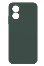 Newface Oppo A38 Kılıf First Silikon - Koyu Yeşil - Görsel 2