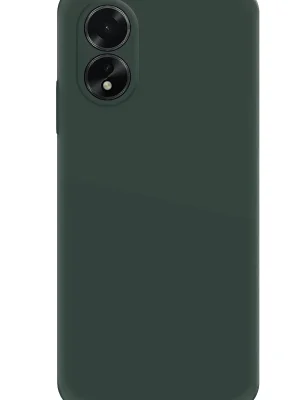 Newface Oppo A38 Kılıf First Silikon - Koyu Yeşil