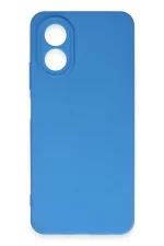 Newface Oppo A38 Kılıf First Silikon - Mavi - Görsel 2