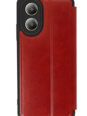 Newface Oppo A38 Kılıf Flip Cover - Kırmızı