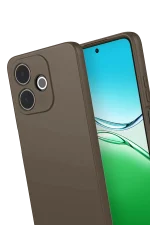 Newface Oppo A5 Pro 4G First Silikon - Kahverengi - Görsel 3