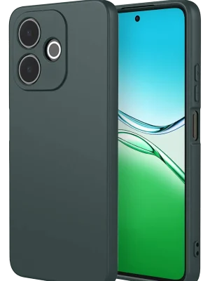 Newface Oppo A5 Pro 4G First Silikon - Koyu Yeşil