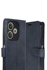 Newface Oppo A5 Pro 4G Trend S Plus Kapaklı Kılıf - Lacivert - Görsel 2