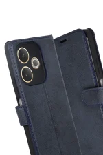 Newface Oppo A5 Pro 4G Trend S Plus Kapaklı Kılıf - Lacivert - Görsel 3