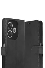 Newface Oppo A5 Pro 4G Trend S Plus Kapaklı Kılıf - Siyah - Görsel 2