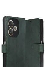 Newface Oppo A5 Pro 4G Trend S Plus Kapaklı Kılıf - Yeşil - Görsel 2