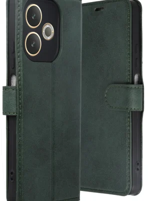 Newface Oppo A5 Pro 4G Trend S Plus Kapaklı Kılıf - Yeşil