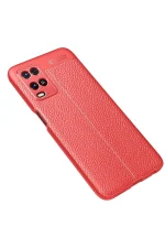 Newface Oppo A54 4G Kılıf Auto Focus Kapak - Kırmızı - Görsel 2