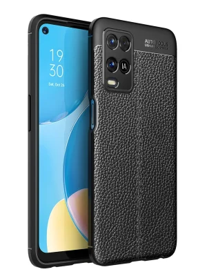 Newface Oppo A54 4G Kılıf Auto Focus Kapak - Siyah