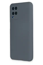 Newface Oppo A54 4G Kılıf Nano içi Kadife Silikon - Gri - Görsel 3
