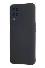 Newface Oppo A54 4G Kılıf Nano içi Kadife Silikon - Lacivert - Görsel 3