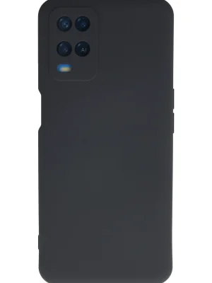 Newface Oppo A54 4G Kılıf Nano içi Kadife Silikon - Lacivert