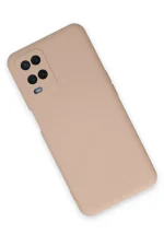 Newface Oppo A54 4G Kılıf Nano içi Kadife Silikon - Pudra - Görsel 2