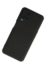 Newface Oppo A54 4G Kılıf Nano içi Kadife Silikon - Siyah - Görsel 2