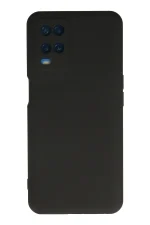 Newface Oppo A54 4G Kılıf Nano içi Kadife Silikon - Siyah