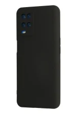 Newface Oppo A54 4G Kılıf Nano içi Kadife Silikon - Siyah - Görsel 3