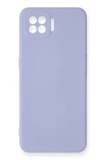 Newface Oppo A73 Kılıf Nano içi Kadife Silikon - Lila